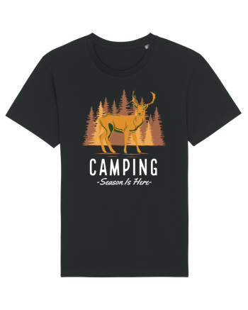 Camping Season is Here Black