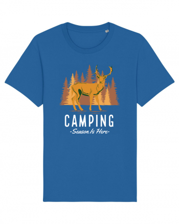 Camping Season is Here Royal Blue
