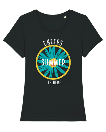 Cheers Summer is Here Black