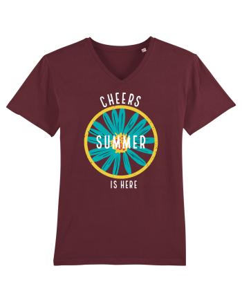 Cheers Summer is Here Burgundy