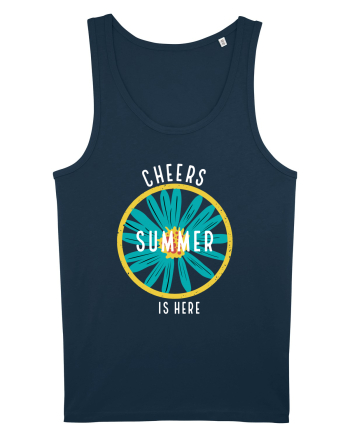 Cheers Summer is Here Navy