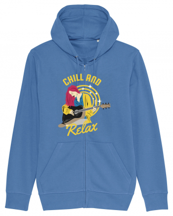Chill and Relax Bright Blue