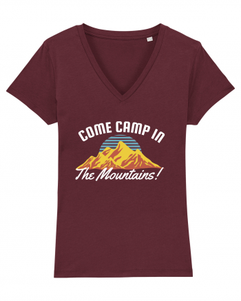 Come Camp in a Mountains! Burgundy