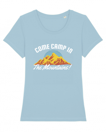 Come Camp in a Mountains! Sky Blue