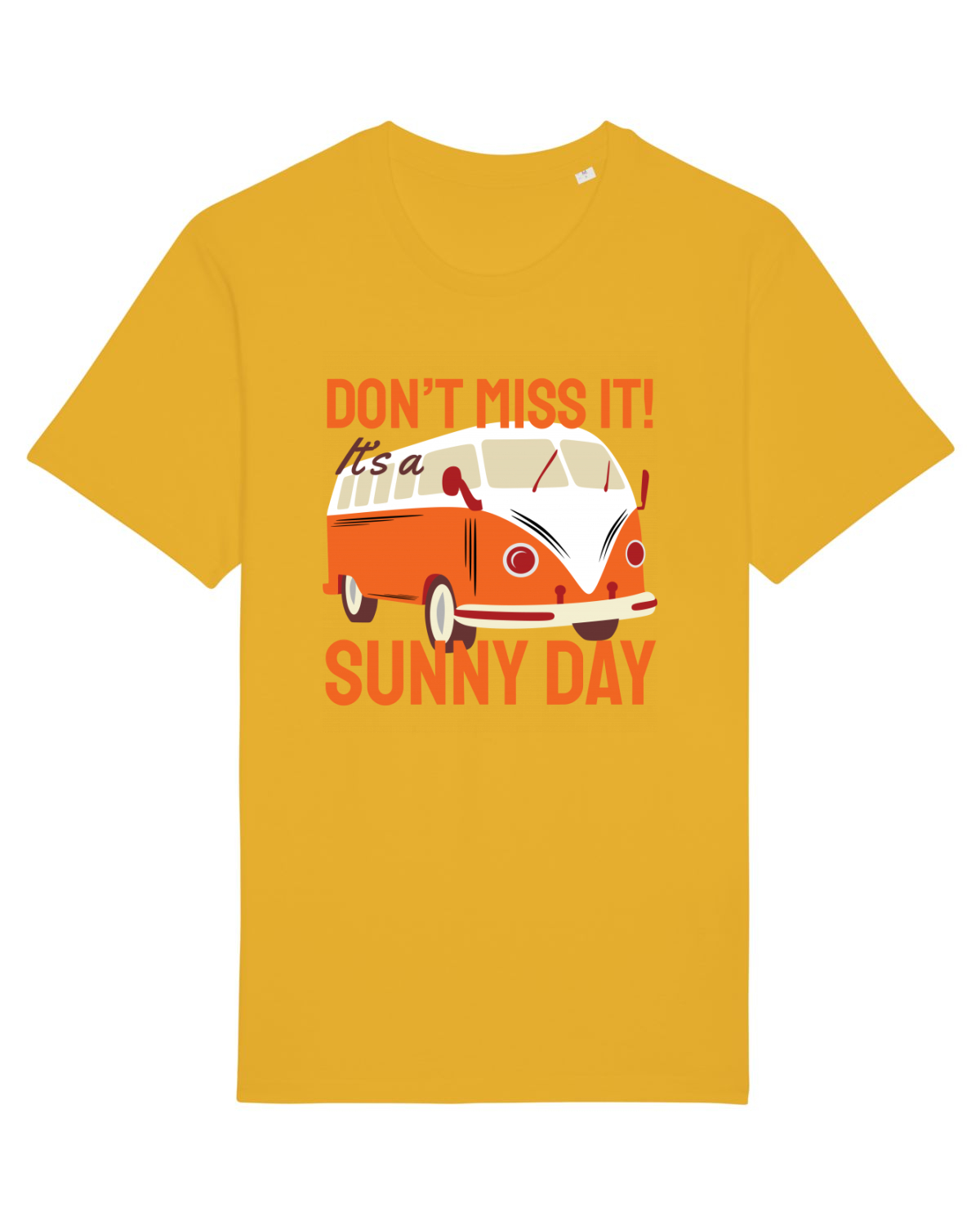 Tricou mânecă scurtă Unisex Rocker Spectra Yellow