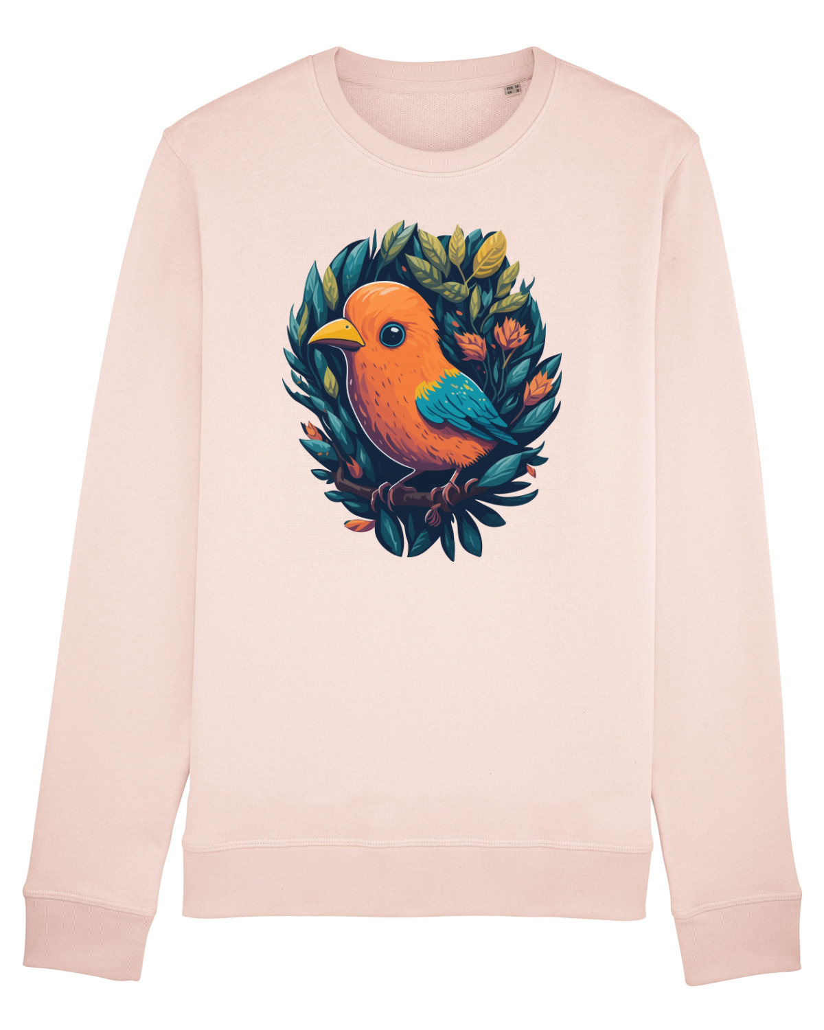Bluză mânecă lungă Unisex Rise Candy Pink