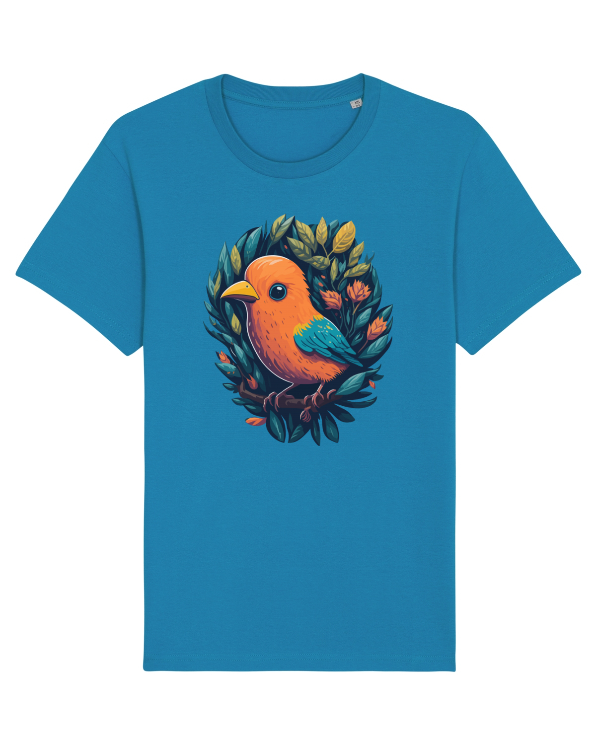 Tricou mânecă scurtă Unisex Rocker Azur