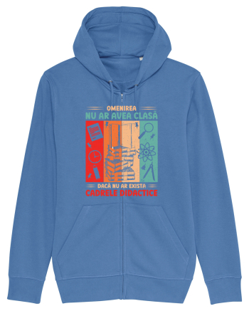 Dacă nu ar exista cadrele didactice - v2 - grunge Bright Blue