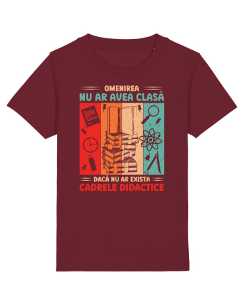 Dacă nu ar exista cadrele didactice - v2 - grunge Burgundy
