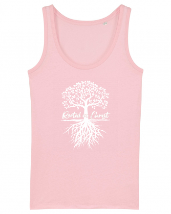 Rooted in Christ Cotton Pink