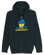 Never Surrender Ukraine Hanorac cu fermoar Unisex Connector