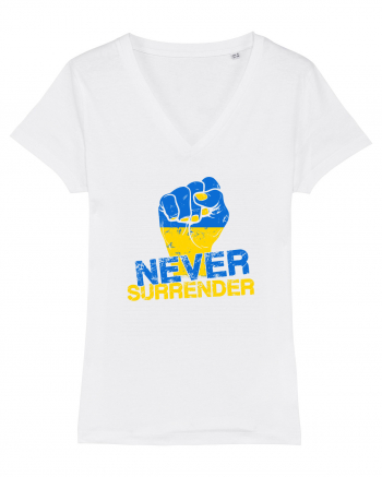 Never Surrender Ukraine White