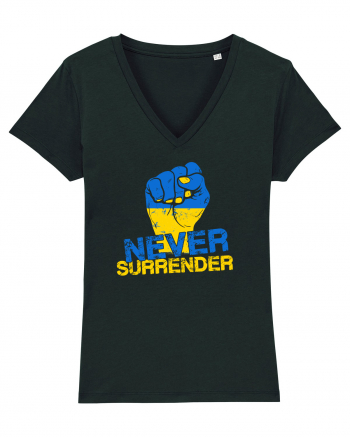 Never Surrender Ukraine Black