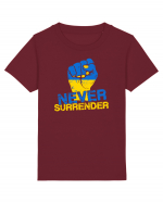 Never Surrender Ukraine Tricou mânecă scurtă  Copii Mini Creator