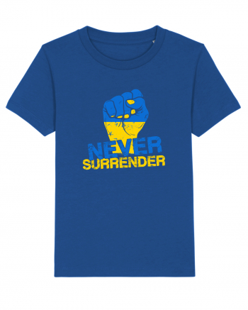 Never Surrender Ukraine Majorelle Blue