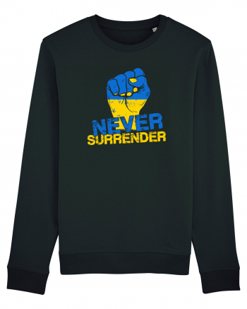 Never Surrender Ukraine Black