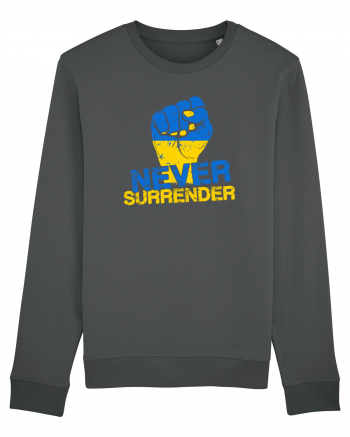 Never Surrender Ukraine Anthracite