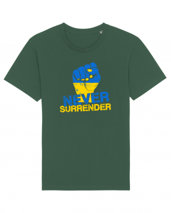 Never Surrender Ukraine Bottle Green