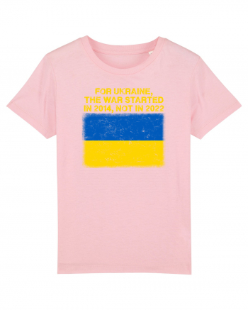 War for  Ukraine Cotton Pink