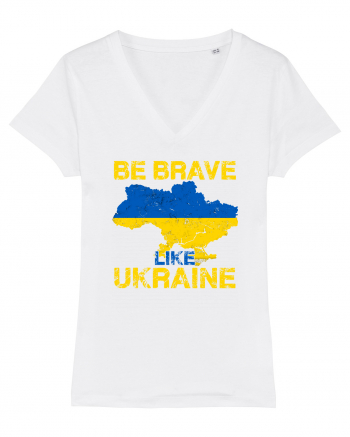 Brave like Ukraine White