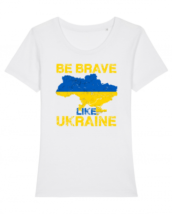 Brave like Ukraine White