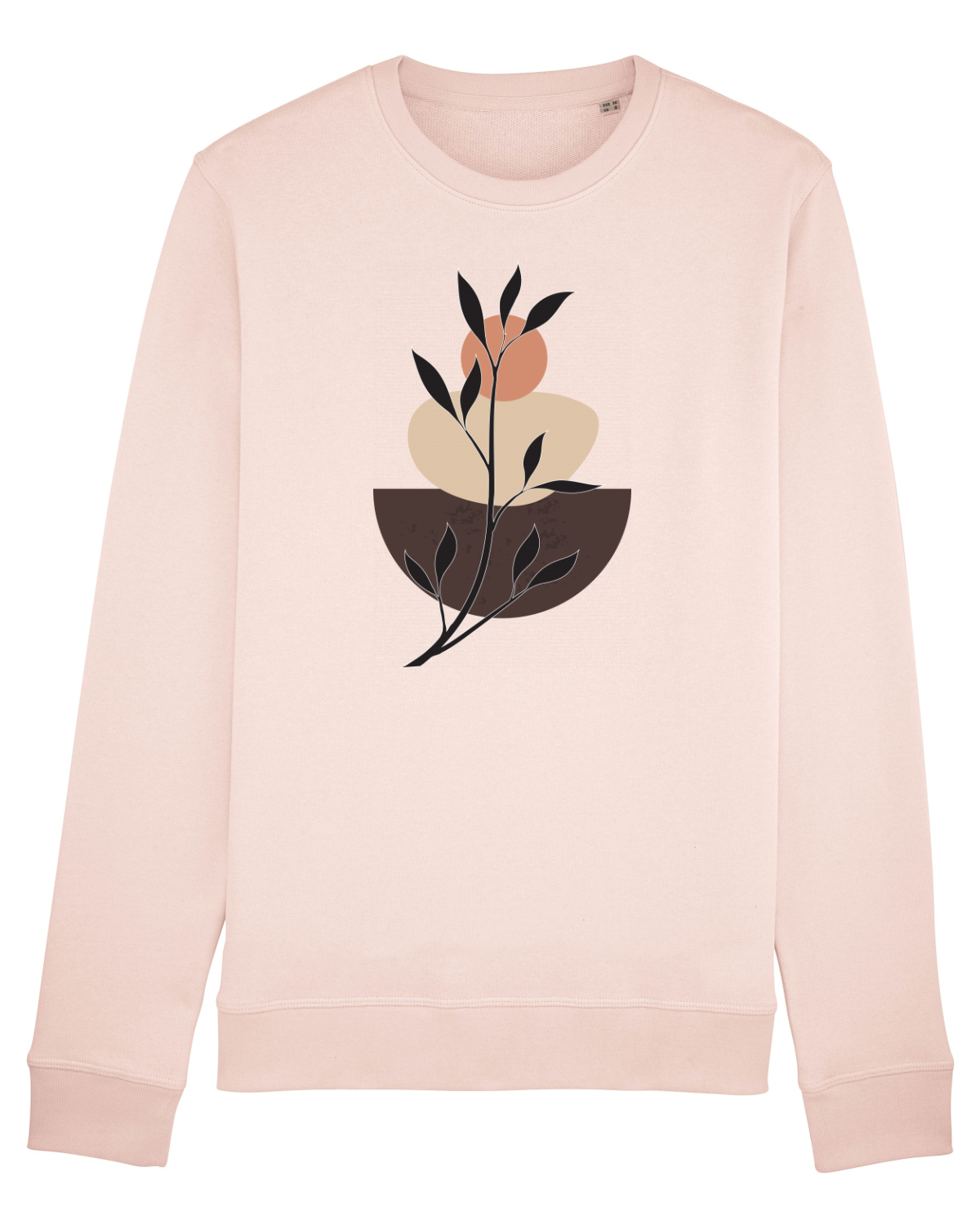 Bluză mânecă lungă Unisex Rise Candy Pink