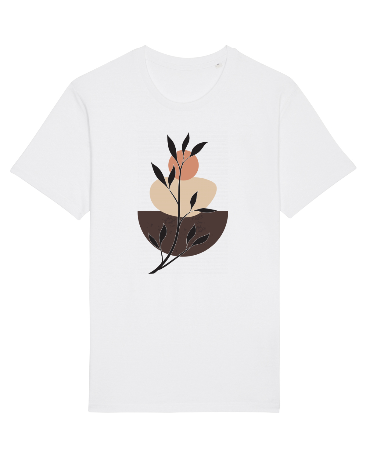 Tricou mânecă scurtă Unisex Rocker White