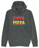 More Pizza Hanorac cu fermoar Unisex Connector