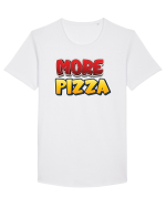 More Pizza Tricou mânecă scurtă guler larg Bărbat Skater