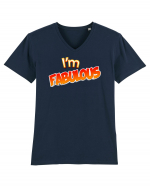I'm Fabulous Tricou mânecă scurtă guler V Bărbat Presenter