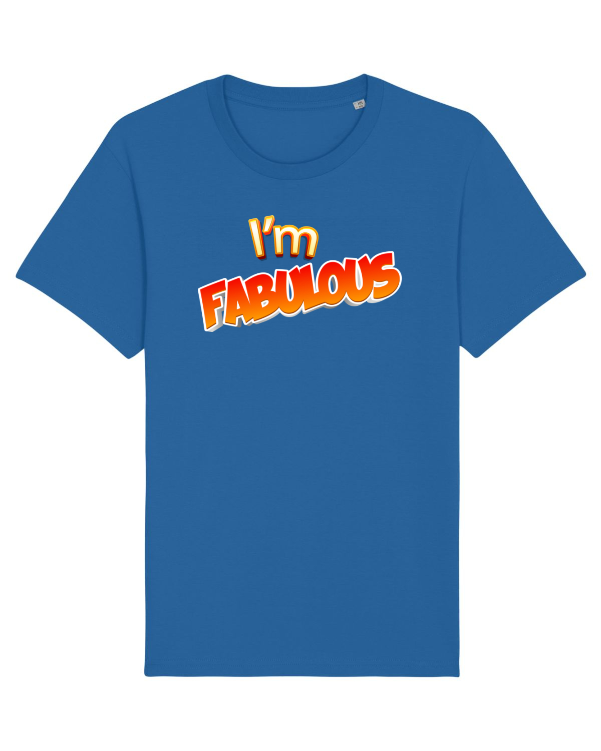 Tricou mânecă scurtă Unisex Rocker Royal Blue
