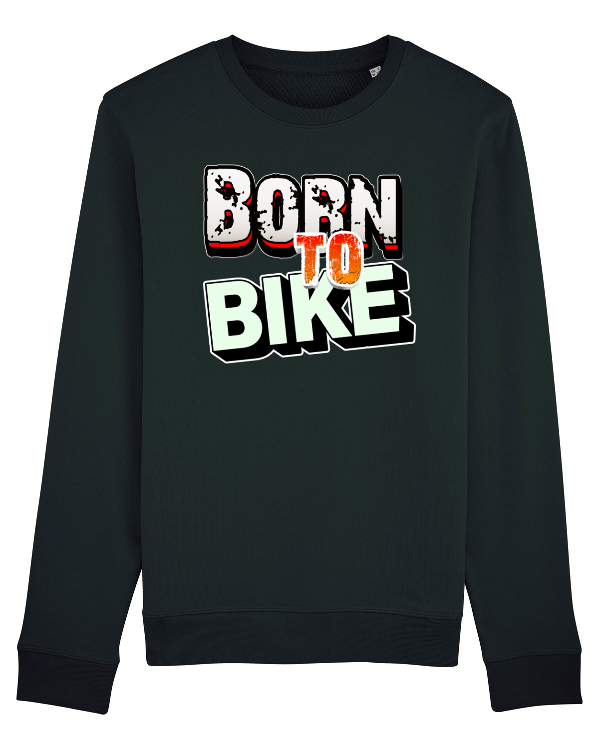 Bluză mânecă lungă Unisex Rise Black