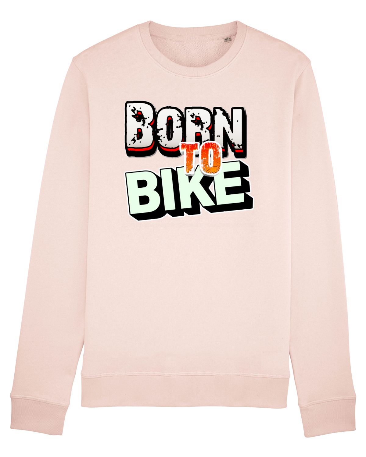 Bluză mânecă lungă Unisex Rise Candy Pink