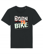Born to bike Tricou mânecă scurtă Unisex Rocker
