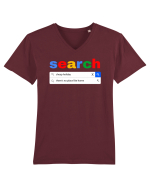 Vacanta de vis Tricou mânecă scurtă guler V Bărbat Presenter