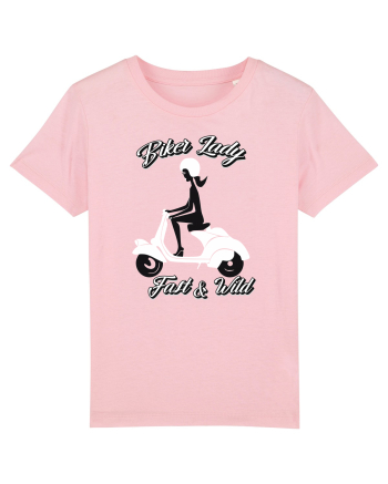 Biker Lady Cotton Pink