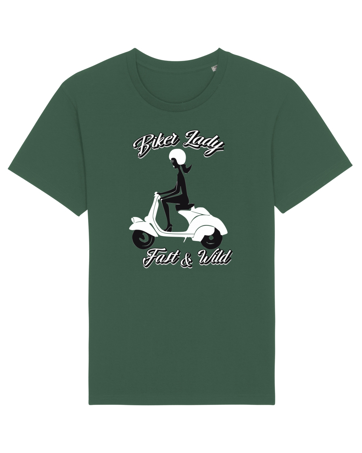 Tricou mânecă scurtă Unisex Rocker Bottle Green