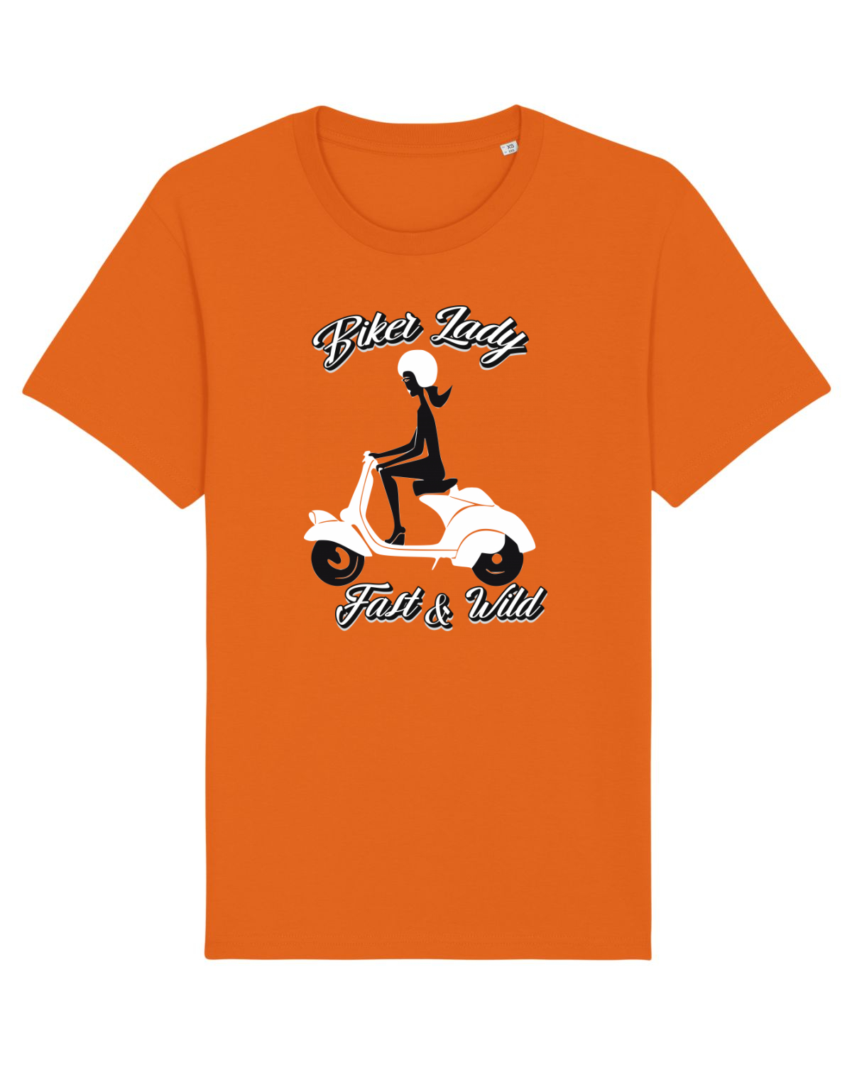 Tricou mânecă scurtă Unisex Rocker Bright Orange