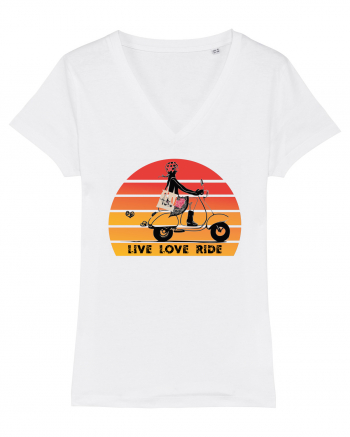 Live, Love, Ride White