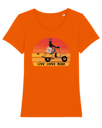 Live, Love, Ride Bright Orange