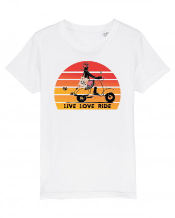 Live, Love, Ride White