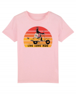 Live, Love, Ride Tricou mânecă scurtă  Copii Mini Creator