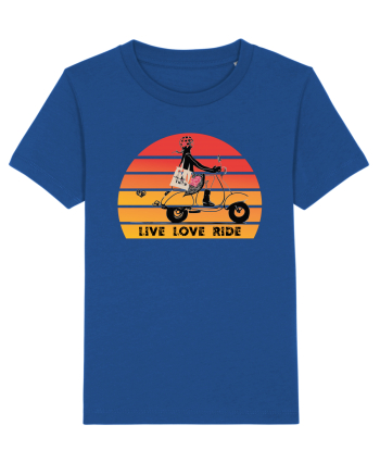 Live, Love, Ride Majorelle Blue