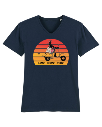 Live, Love, Ride French Navy