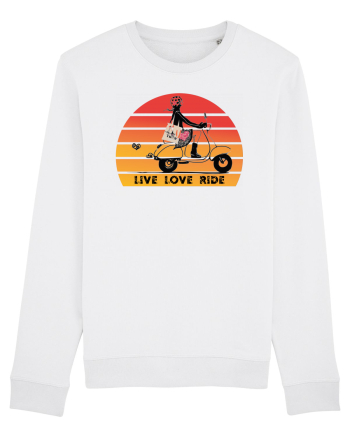 Live, Love, Ride White