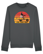 Live, Love, Ride Bluză mânecă lungă Unisex Rise