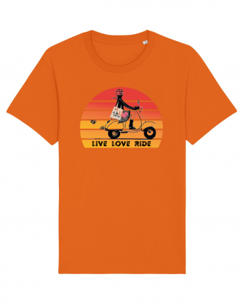 Live, Love, Ride Bright Orange