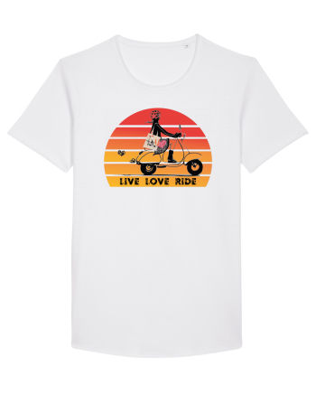 Live, Love, Ride White
