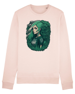 Fata verde Bluză mânecă lungă Unisex Rise