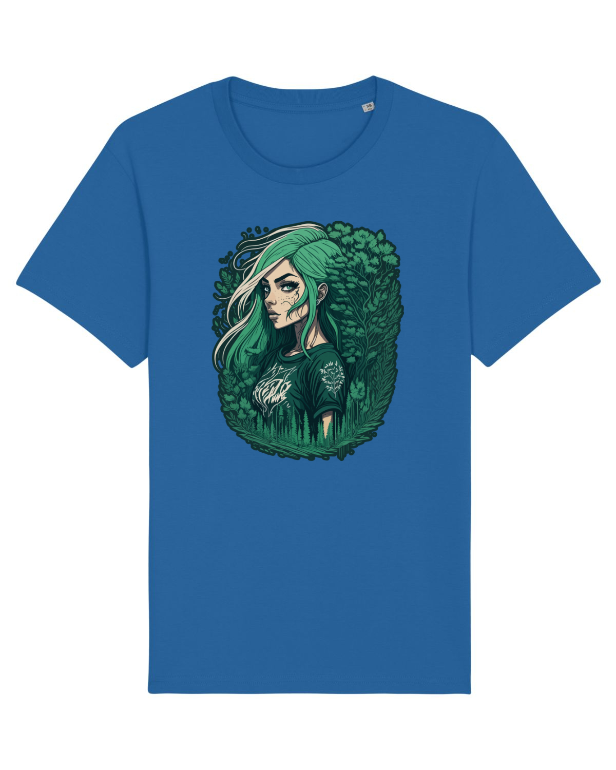 Tricou mânecă scurtă Unisex Rocker Royal Blue